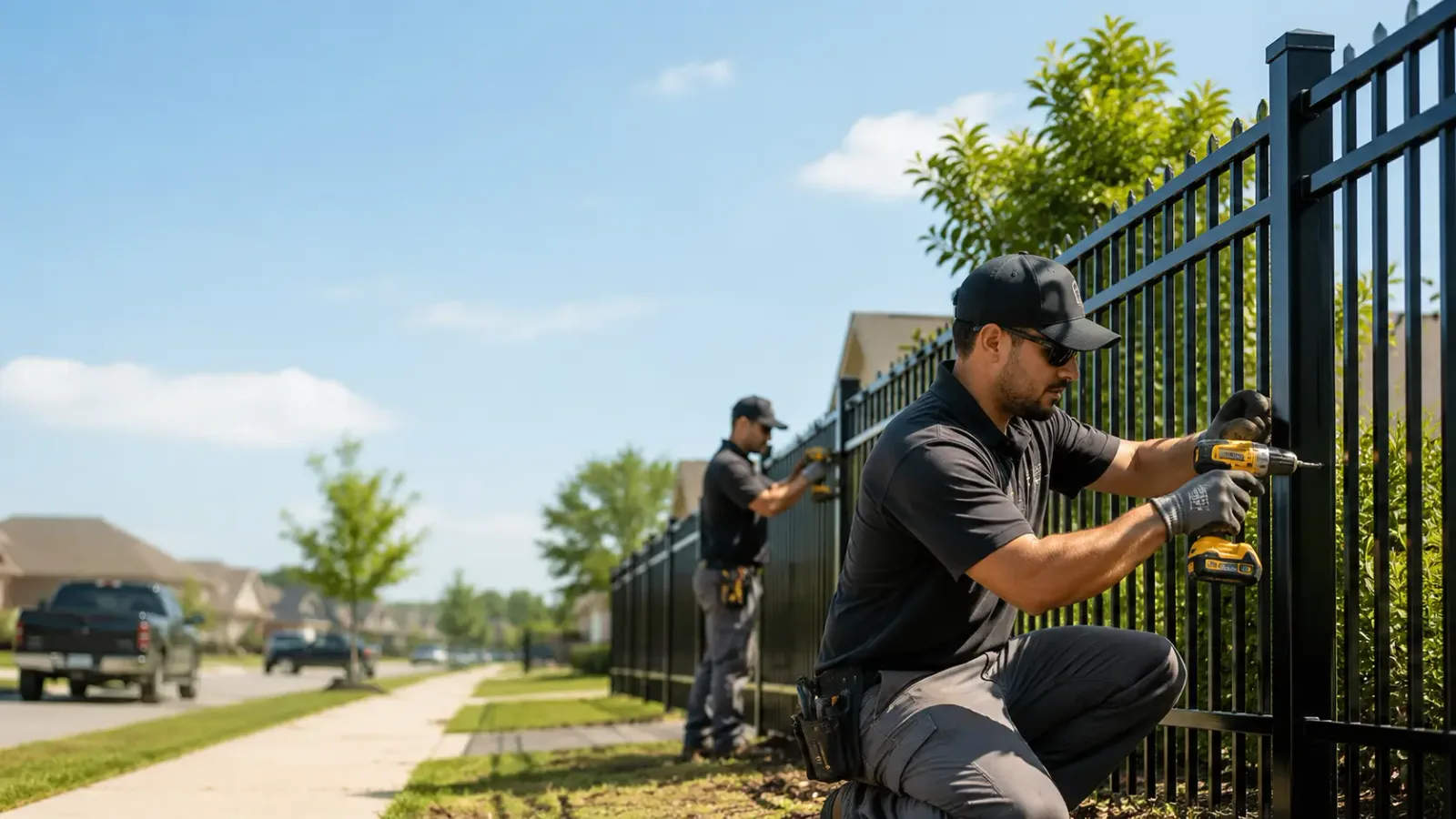 Metal Fence Installation in Lima, IL